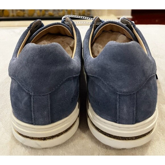 Birkenstock Bend Low Sneaker Elemental Blue Suede Women EU 42 size US 11 NEW nwt - Picture 9 of 16